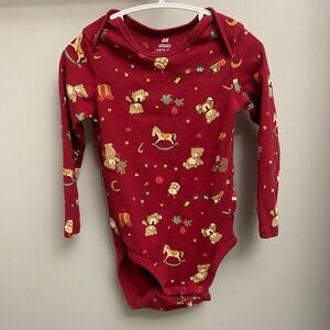 Holiday Teddy Bear Bodysuit 🖤3 for 10🖤